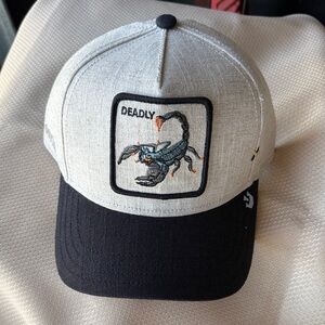 Goorin Bros Deadly Scorpion Patch Baseball Cap